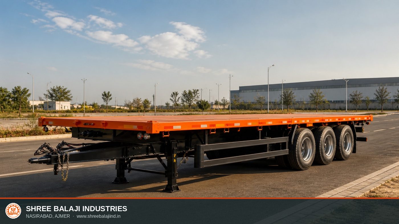 40 feet HCV trailer by Shree Balaji Industries
